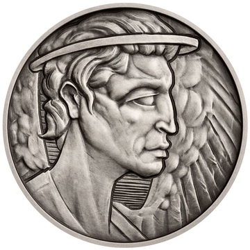 Silbermünze Mythological Figures - Angel Stand 1 Unze Silber 2026 Antiqued