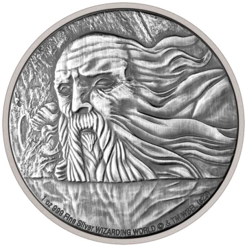 Niue: Harry Potter - Hogwarts Chamber of Secrets 1 oz Silber 2023 Antique Finish