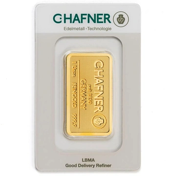 Goldbarren 1 Unze C Hafner