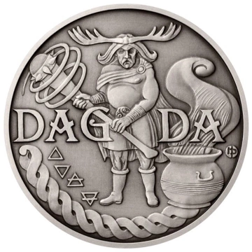 Niue: Universal Gods - Dagda 5 oz Silber 2022 