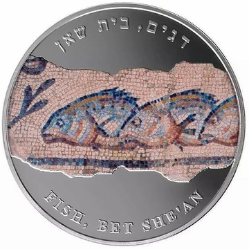Fishes coloured 1 oz Silber 2012 Coin 