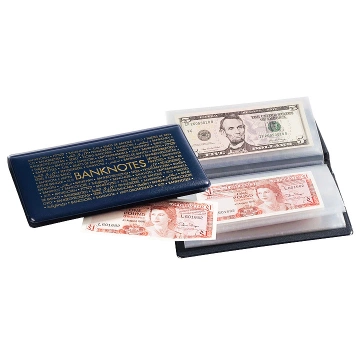 Leuchtturm - Banknotes pocket album 182 x 92 mm