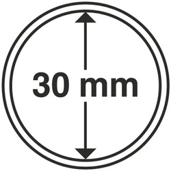 Leuchtturm - Coin Capsule 30 mm 100 pcs