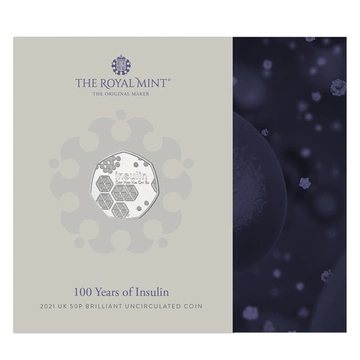 100 Years of Insulin 8 gram Cupro-Nickel 2021
