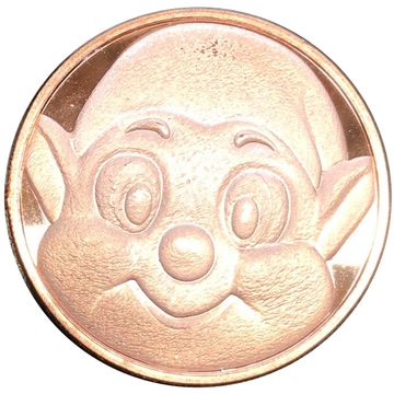 Kupfermedaille Merry Christmas – Elf North Pole, 1 AVDP-Unze