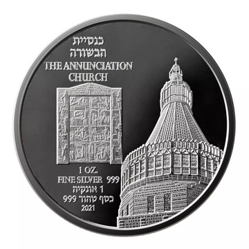 The Annunciation Church 1 oz Silber 2021