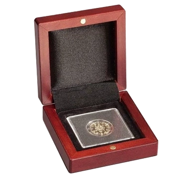  Leuchtturm – Münzetui (14–41 mm) Volterra Quadrum