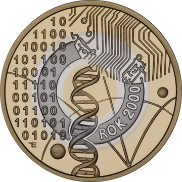 Jahr 2000 – Jahrtausendwende 200 Złoty Gold 2000 Proof