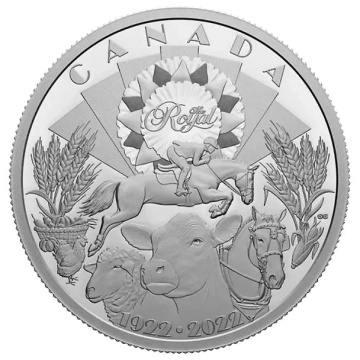 Canada: 100th Anniversary of The Royal Agricultural Winter Fair 2 oz Silber 2022 Proof Coin 