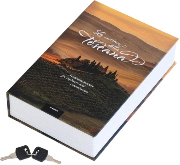Leuchtturm - Book Safe "Toscana" safe