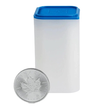 Leuchtturm - Sqube coin tube for 20 coins with a diameter of 38 - 39 mm (1 piece)