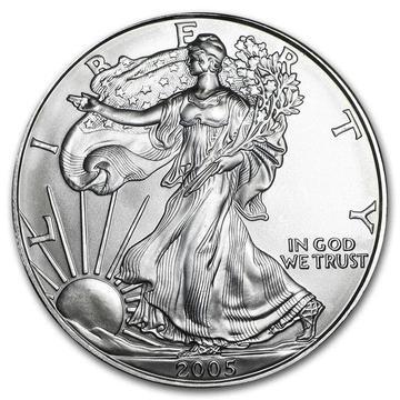 American Eagle 1 oz Silver 2005