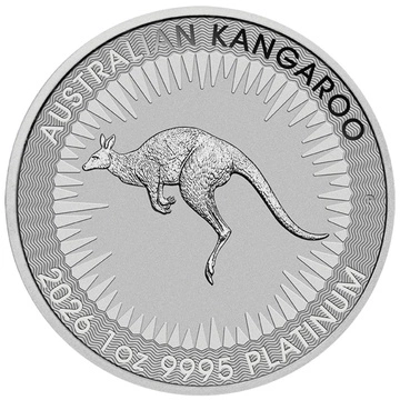 Australian Kangaroo 1 oz Platinum 2026