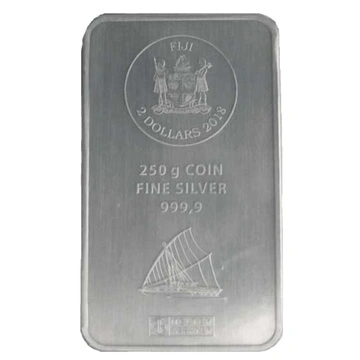 Fiji: Coinbar 250 grams Silver 2018