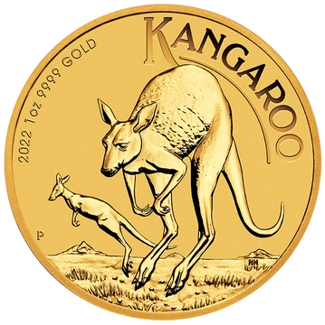 Australian Kangaroo 1 oz Gold 2022