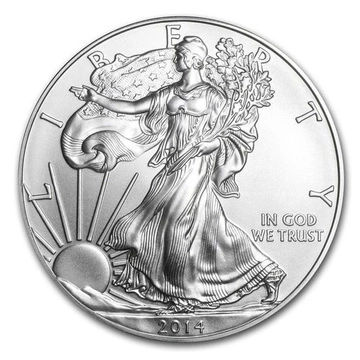 American Eagle 1 oz Silver 2014