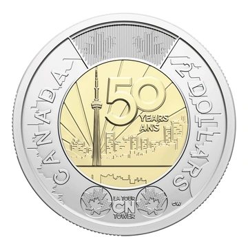 50th Anniversary of the CN Tower Cupronickel 2026