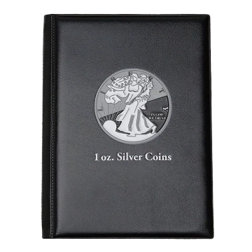 Leuchtturm - Route coin pocket clasper American Eagle (black)
