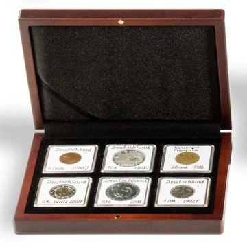 Leuchtturm - Volterra Quadrum 6 coin case  (193 x 150 mm)