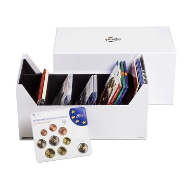 Intercept Box for coin sets, postcards, letters and documents