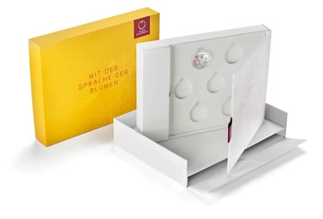 Collector case with companion book for The language of flowers series