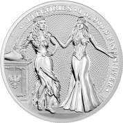 Allegories: Italia & Germania 1 oz Silver 2020