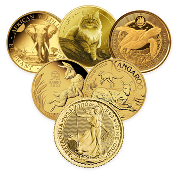 Autumn Promotion - Random Gold Coin 1/10 oz Gold