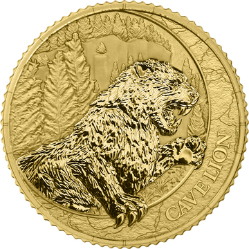Germania Mint: Megafauna – Cave Lion 1 oz Gold 2026