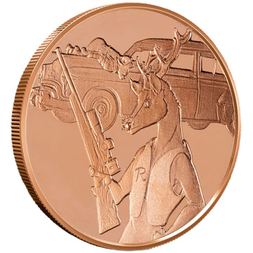 Deer Hunter — Christmas Is Canceled 1 Ounce of Copper