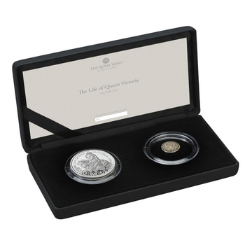 Two‑Coin Set “The Life of Queen Victoria” £5 Silver 2026 Proof