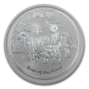 Year of the Goat 1/2 oz Silver