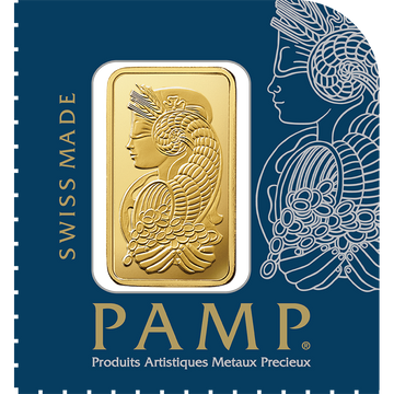 Gold Bar PAMP Lady Fortuna Multigram 1 g Gold