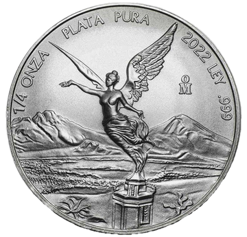 Mexican Libertad 1/4 oz Silver 2022