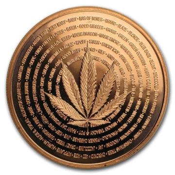Cannabis Terms 1 ounce of copper