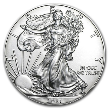 American Eagle 1 oz Silver 2021 TYPE 1