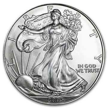 American Eagle 1 oz Silver 2005