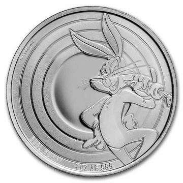 Samoa: Looney Tunes - Bugs Bunny 1 oz Silver 2022