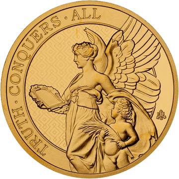 The Queen’s Virtues: Truth, 1 oz Gold, 2022