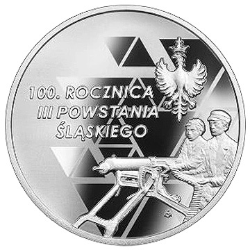  10 Zloty Coin – 100th Anniversary of the 3rd Silesian Uprising 10 Zloty Silver 2021 Proof