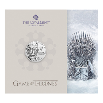 Cupro-Nickel Coin Game of Thrones - Ice 50p 2026