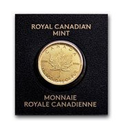 Canadian Maple Leaf 1 gram Gold 2021