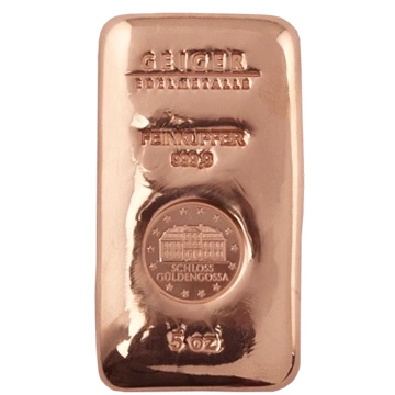 5 oz Copper Bar