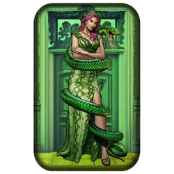 Asturmint Bar: The Deadly Seven Sins - Envy coloured 2 ounces Silver 2024 Antique Finish