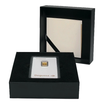 Leuchtturm - gift box Auram for 1 gold bar in blister packaging