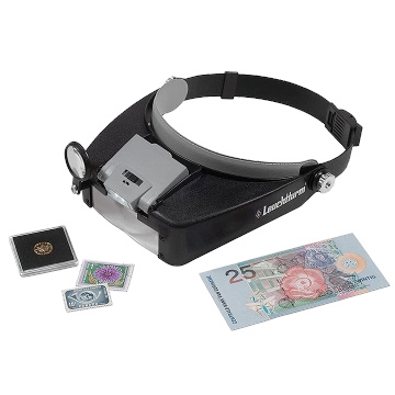 Leuchtturm - LED Focus magnifier with 1.5x, 3x, 6.5x, 8x magnification
