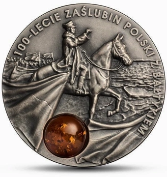 Poland's Wedding to the Sea Silver Coin