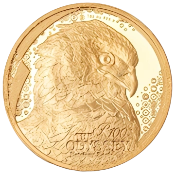 The Odyssey of the Sky: Bateleur Eagle 1/4 oz Gold Proof 2025