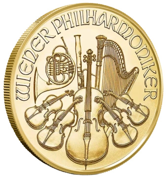 Vienna Philharmonic 1/2-ounce Gold 2026