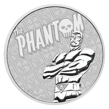 Tuvalu: The Phantom 1 oz Silver 2022