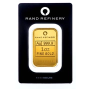 Rand Refinery 1 oz Gold Bar